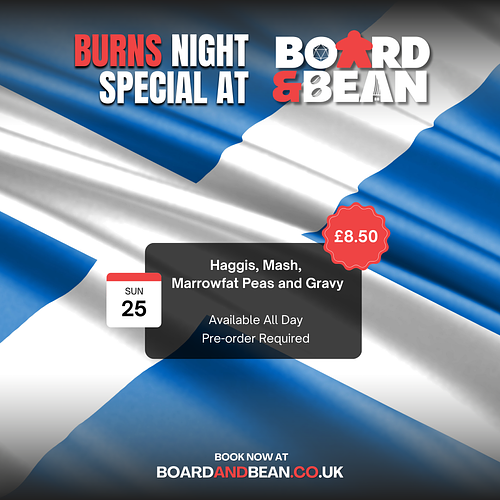 Burns Night, Haggis Pre-orders